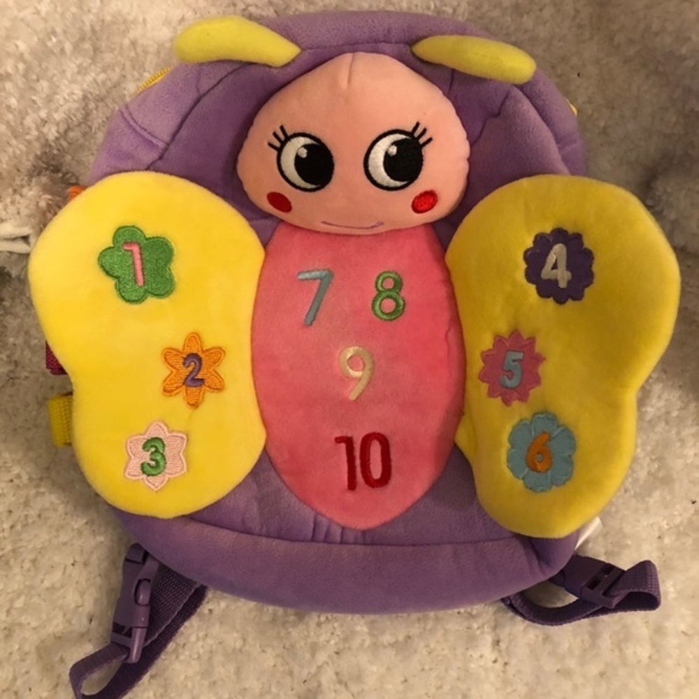 Buckle Toy “Blossom” Butterfly Backpack